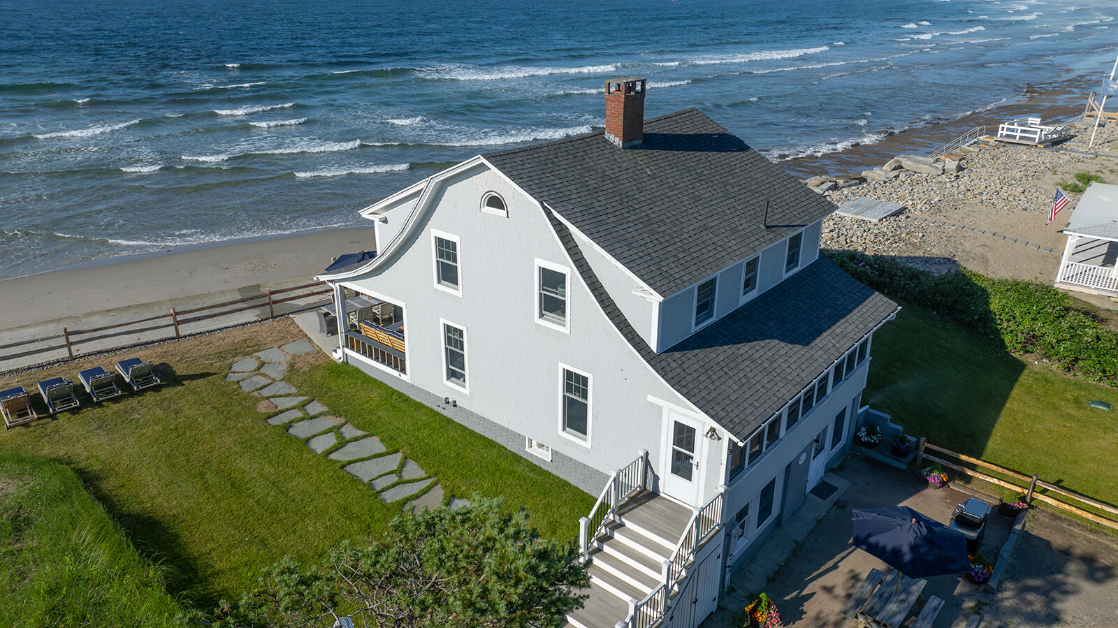 88 Mile Stretch Road Biddeford, ME 04005 - Photo 9 of 40 Aerial Showing Landscaping
