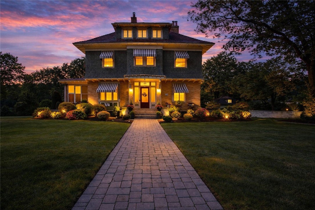 144 Woodland Road Woonsocket, RI 02895 - Photo 50 of 50 dusk enhanced photo