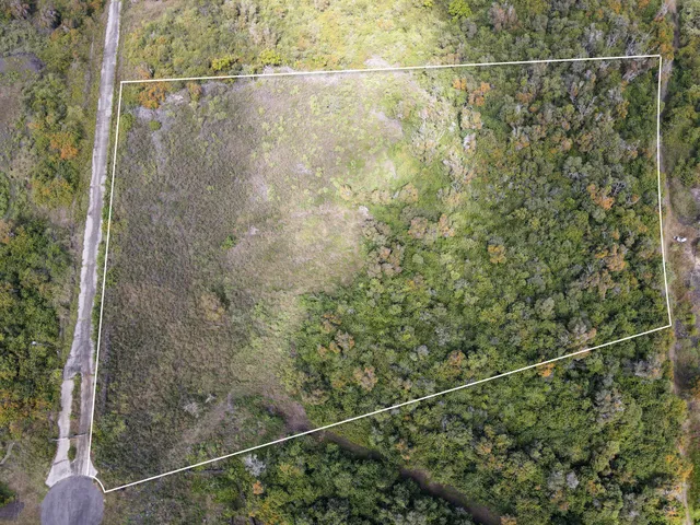 a bathroom with a small yard
