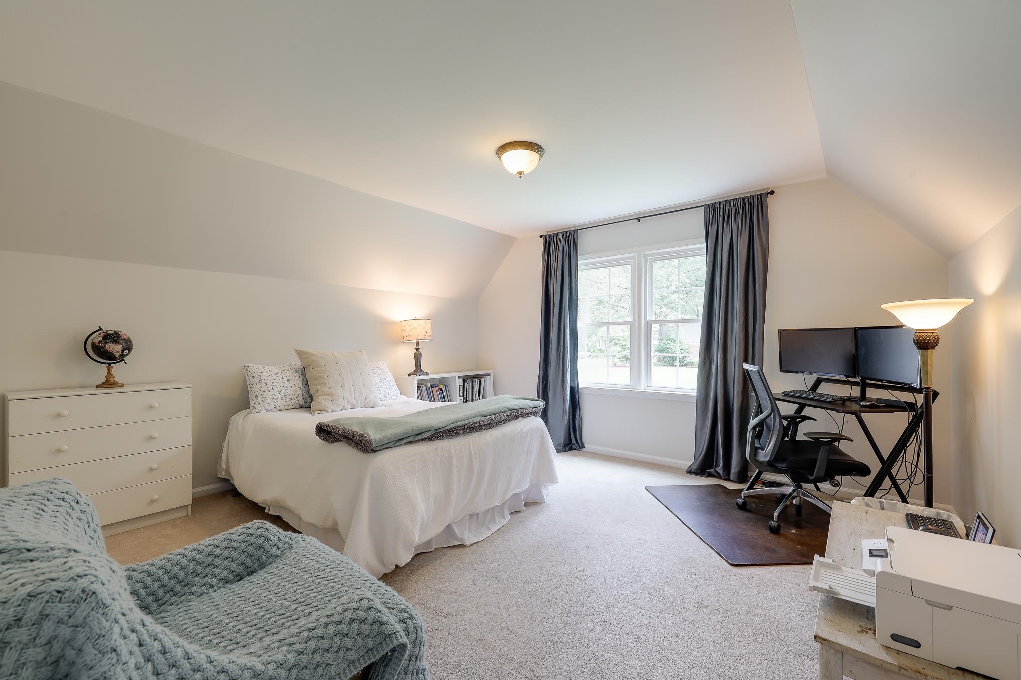 6164 Harwick Drive Memphis, TN 38119 - Photo 22 of 29 a bedroom with a bed and a large window