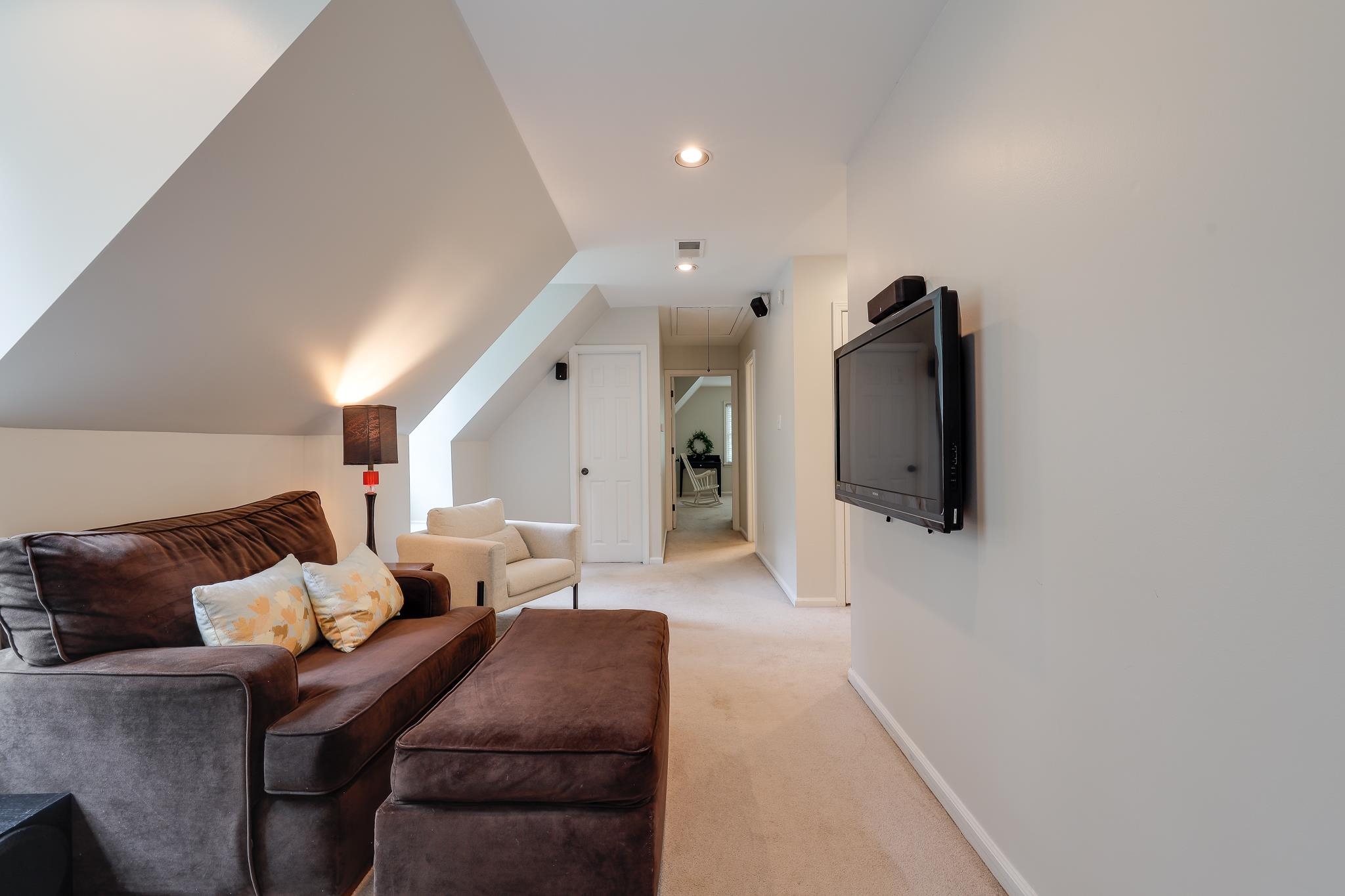 6164 Harwick Drive Memphis, TN 38119 - Photo 24 of 29 a living room with furniture and a flat screen tv