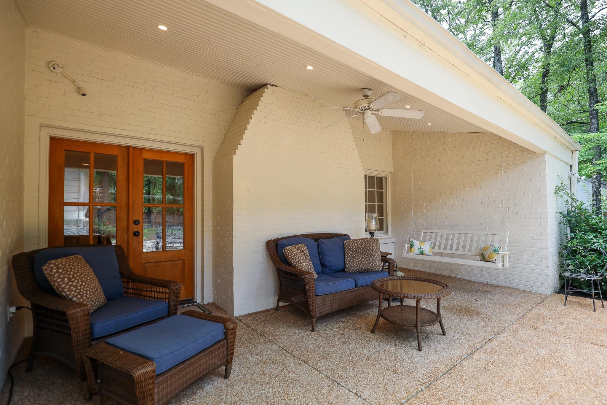 6164 Harwick Drive Memphis, TN 38119 - Photo 28 of 29 a outdoor living space with furniture and a potted plant