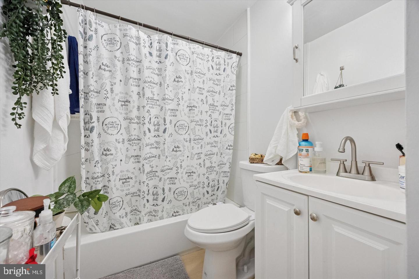 1228 South 2nd Street Philadelphia, PA 19147 - Photo 19 of 35 a bathroom with a sink a toilet and a mirror