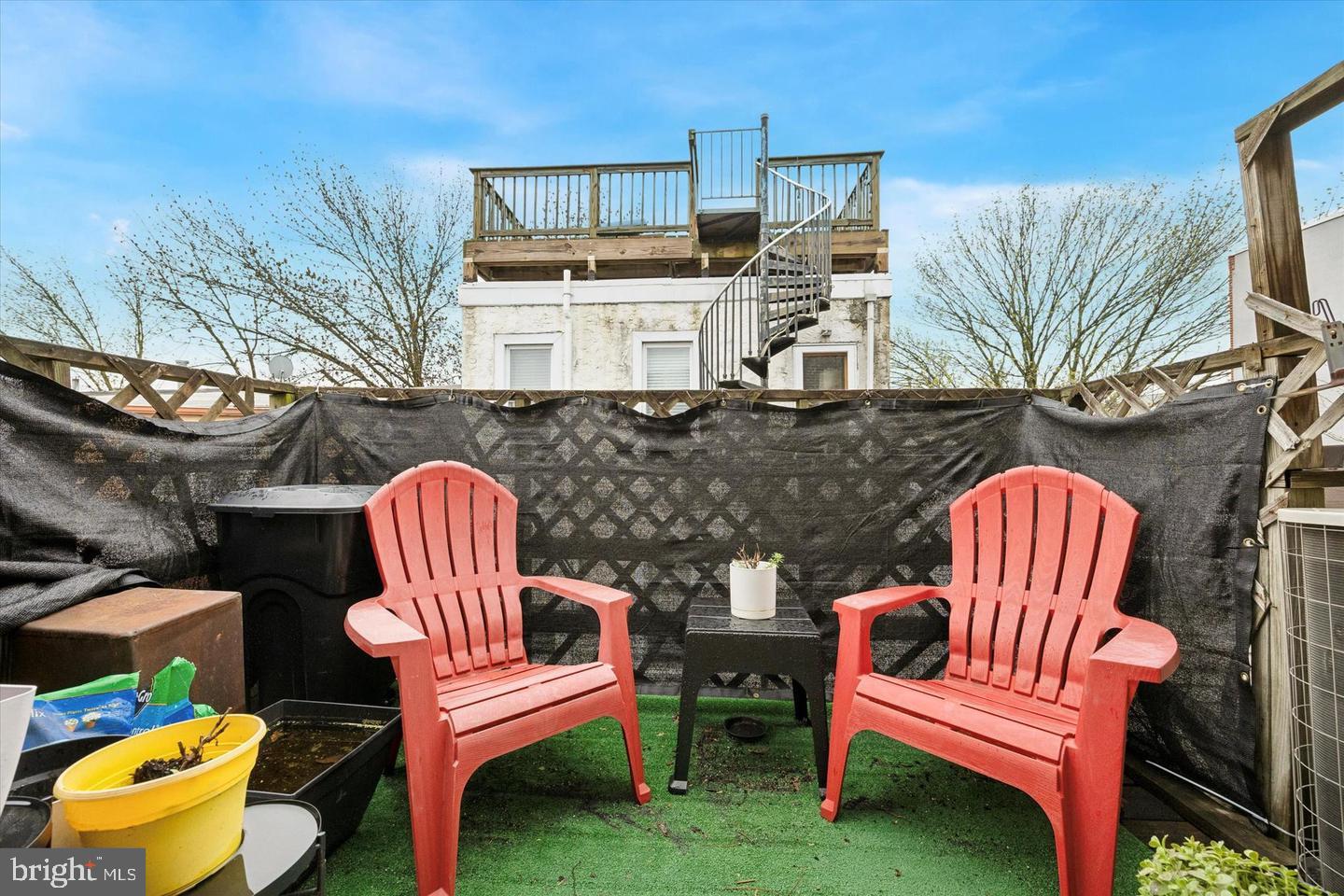 1228 South 2nd Street Philadelphia, PA 19147 - Photo 6 of 35 a view of a chairs in patio