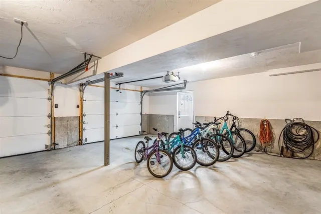 a view of bike storage