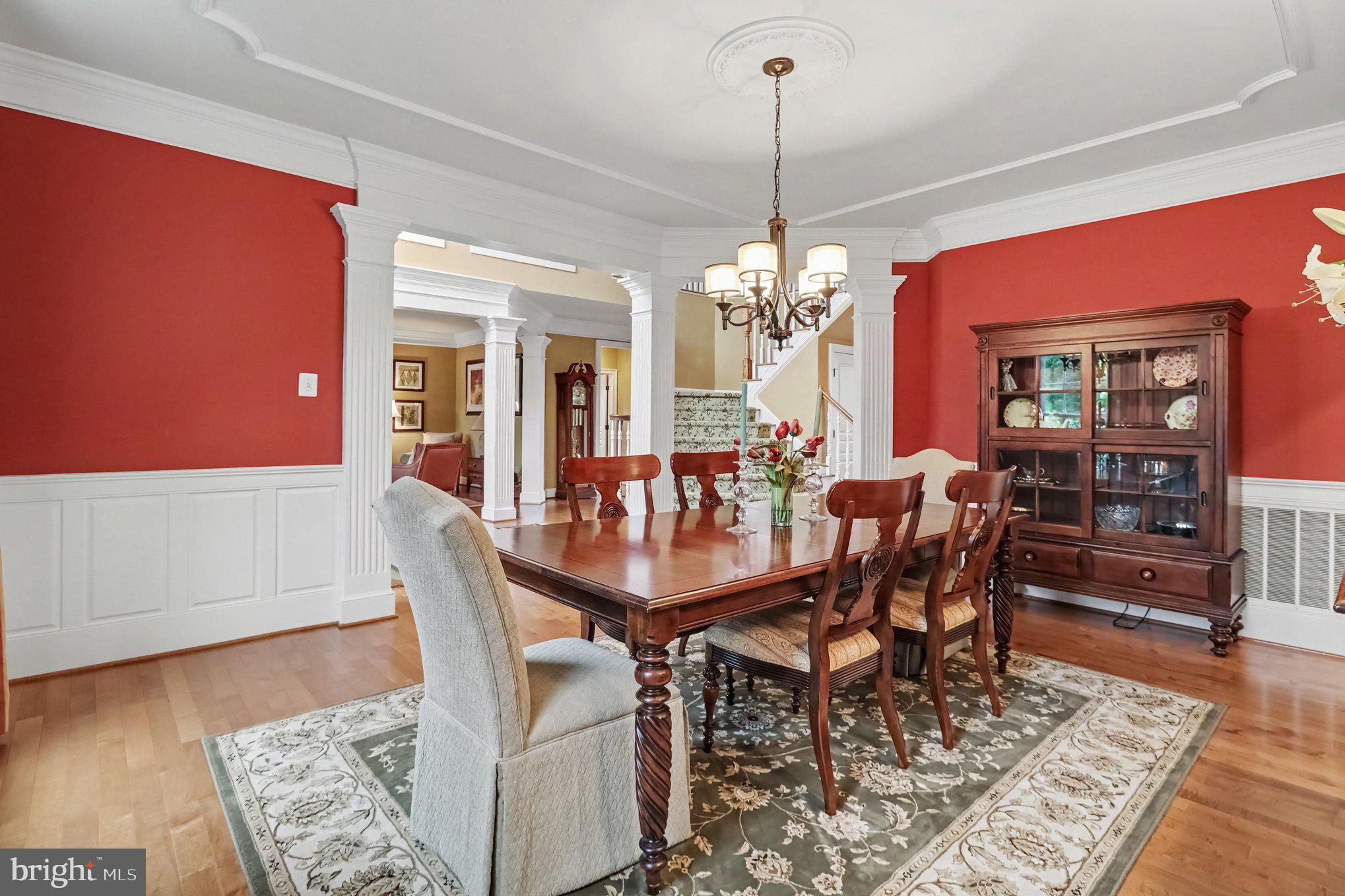1376 Spring Hill Road Norristown, PA 19403 - Photo 13 of 68 Elegant dining space with rich hues.