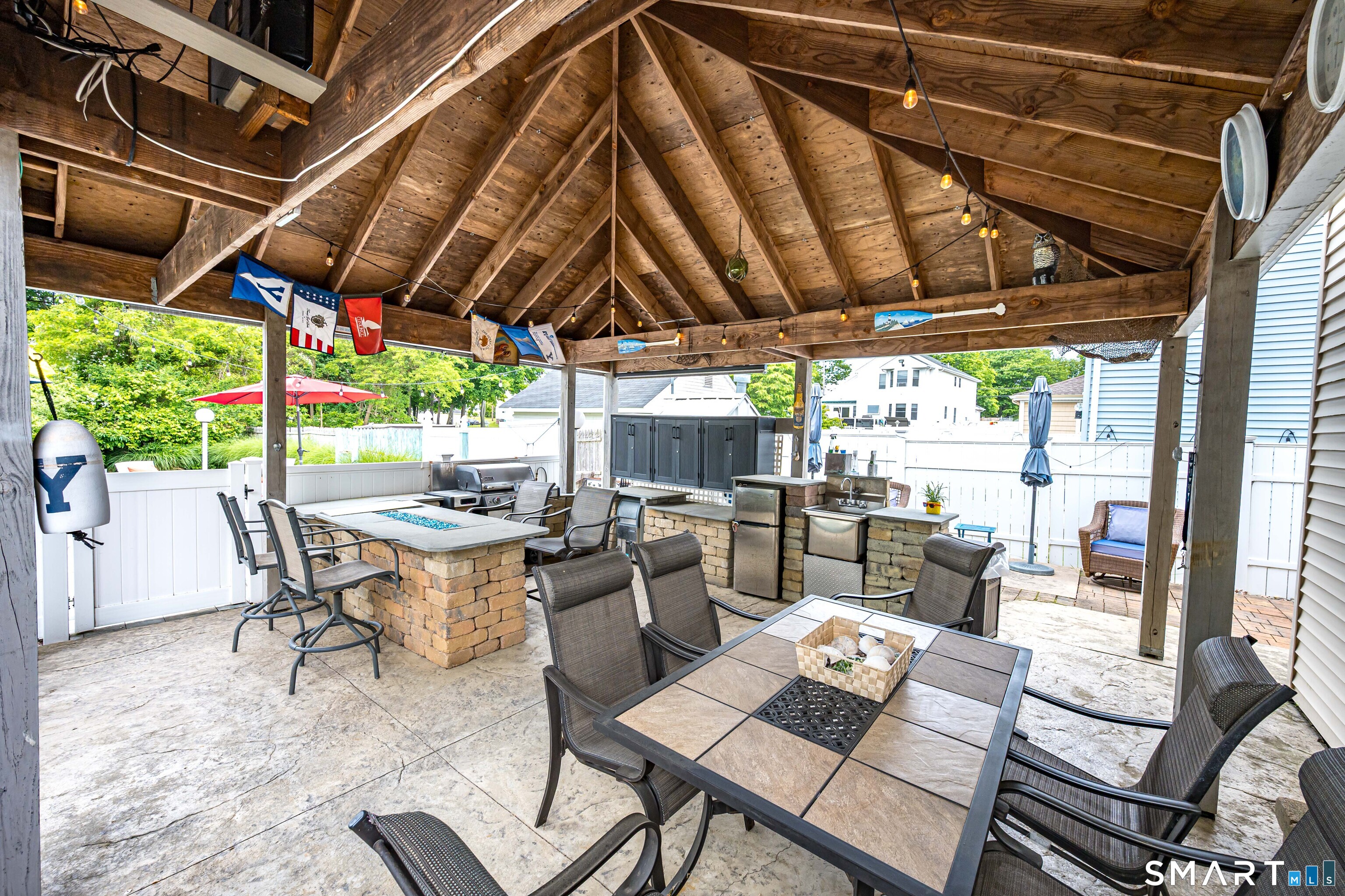 58 Minor Road East Haven, CT 06512 - Photo 28 of 40 Outdoor Kitchen - Grill and Ice Machine Do Not Convey