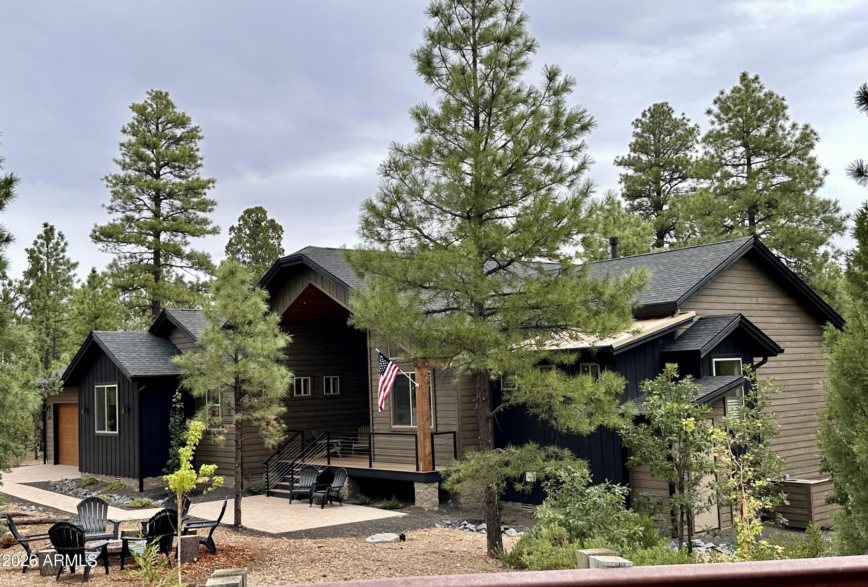 an outdoor view of house with outdoor space