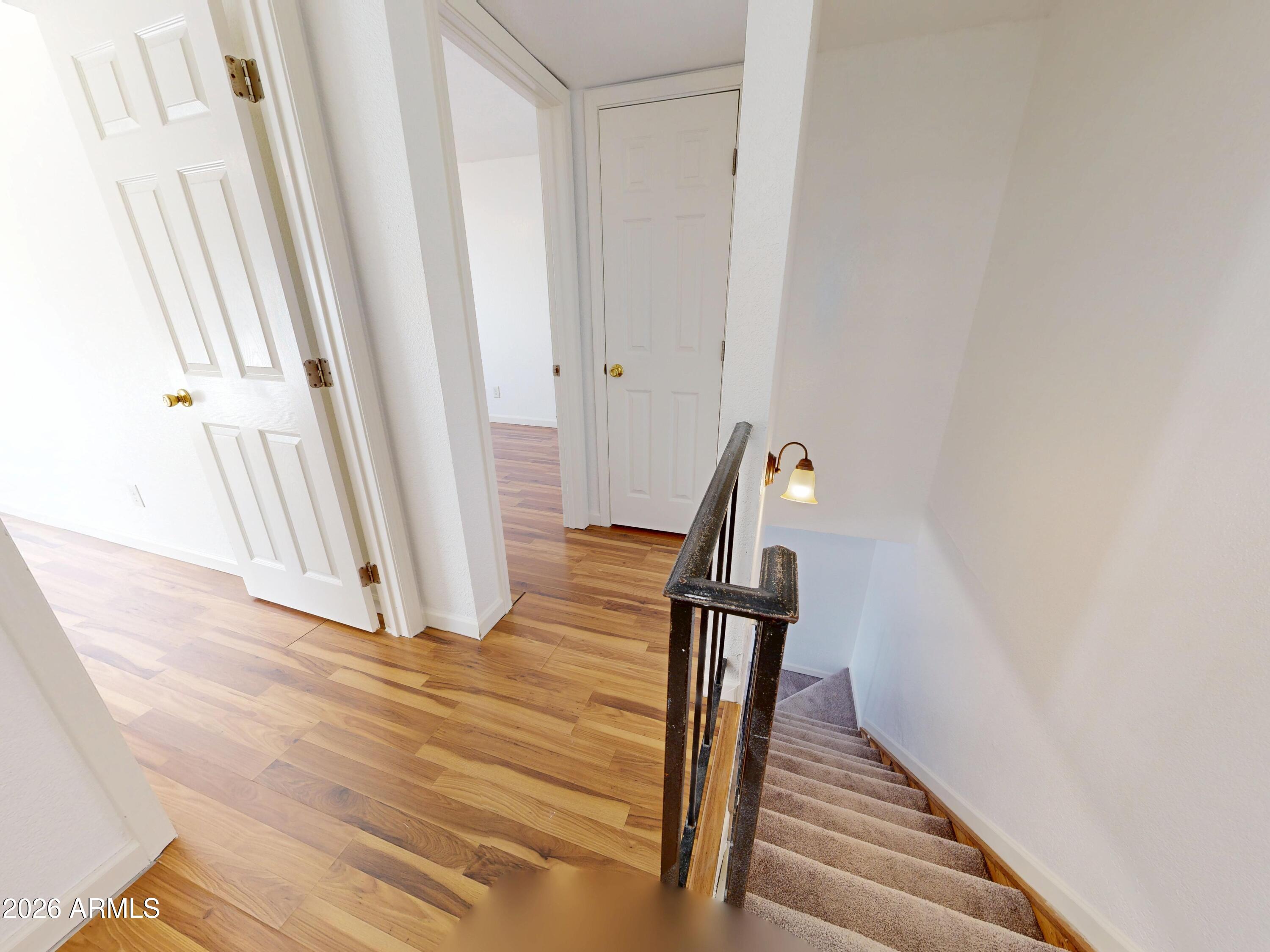 2629 West Ocotillo Road, Unit 2 Phoenix, AZ 85017 - Photo 10 of 21 2629-W-Ocotillo-Rd-Upstairs-Hallway
