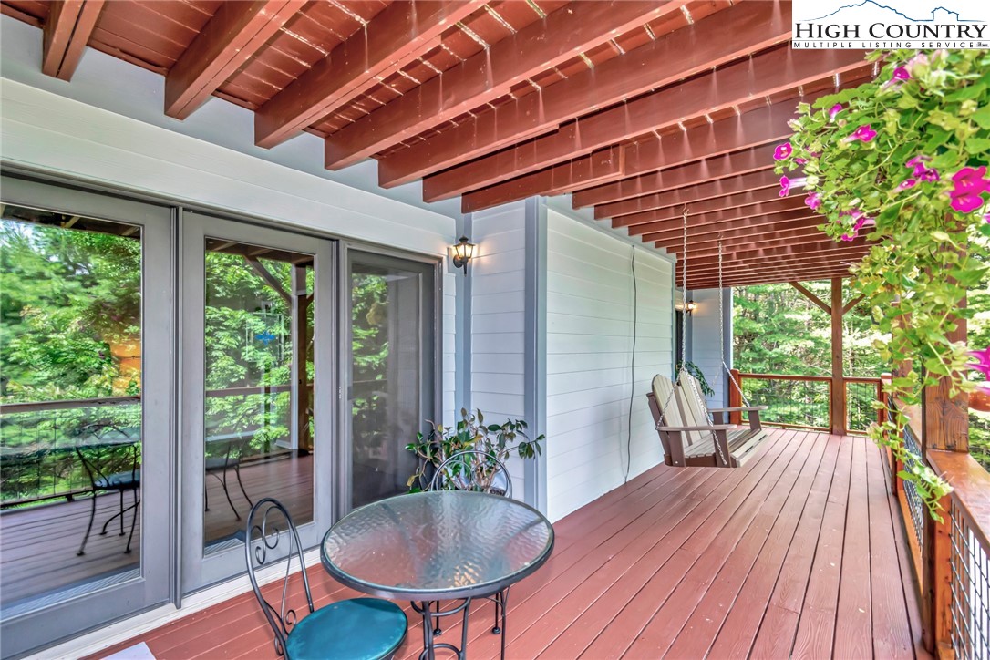 314 Heather Street Boone, NC 28607 - Photo 43 of 50 a outdoor space view with a sitting space