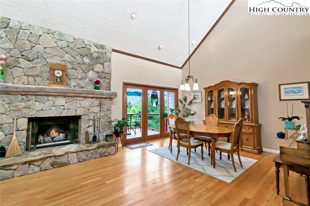 314 Heather Street Boone, NC 28607 - Photo 8 of 50 a living room with furniture and a fireplace