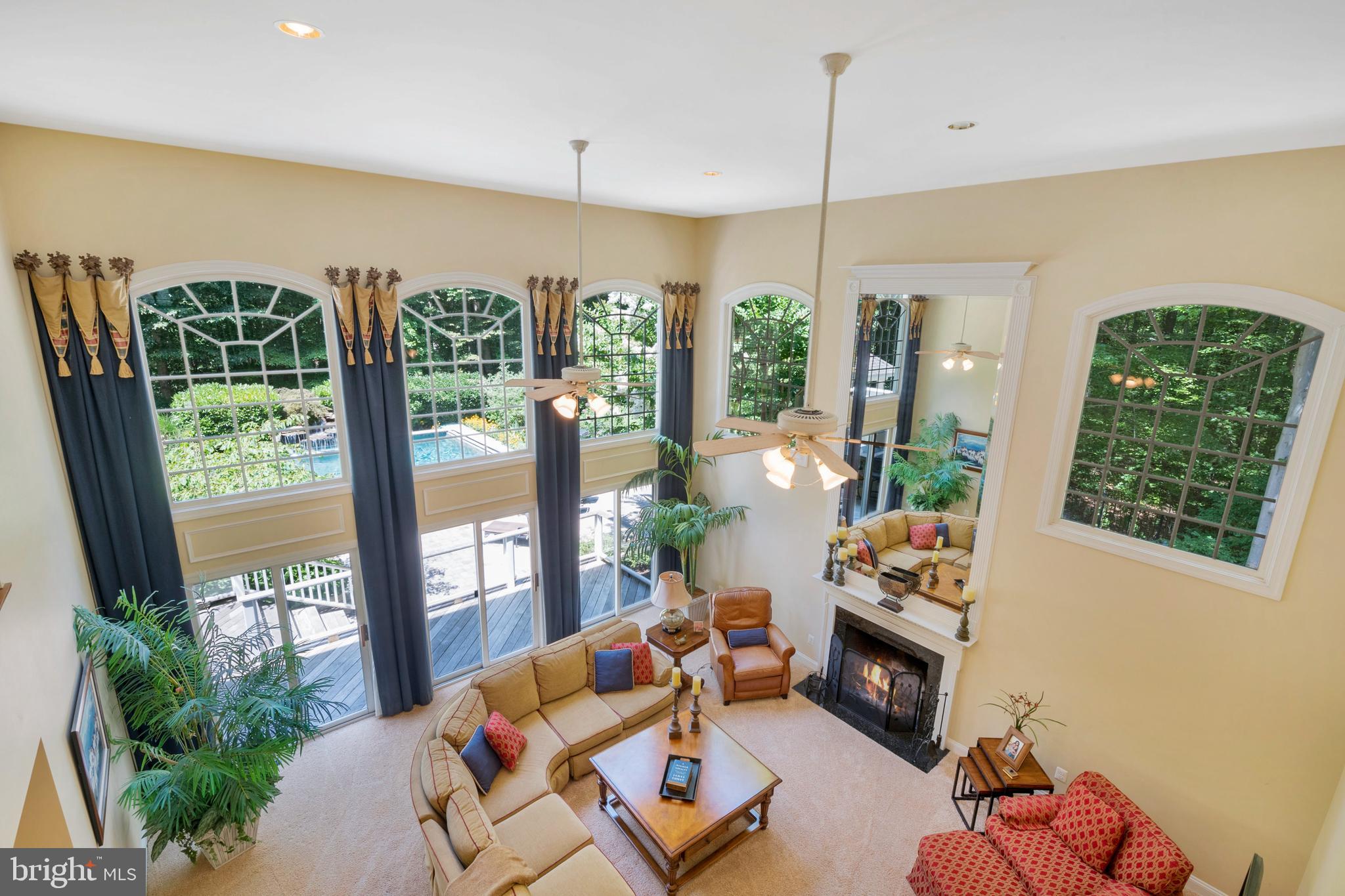 201 Morning Cloak Row Edgewater, MD 21037 - Photo 11 of 75 Second story overlook has an awesome view of pool