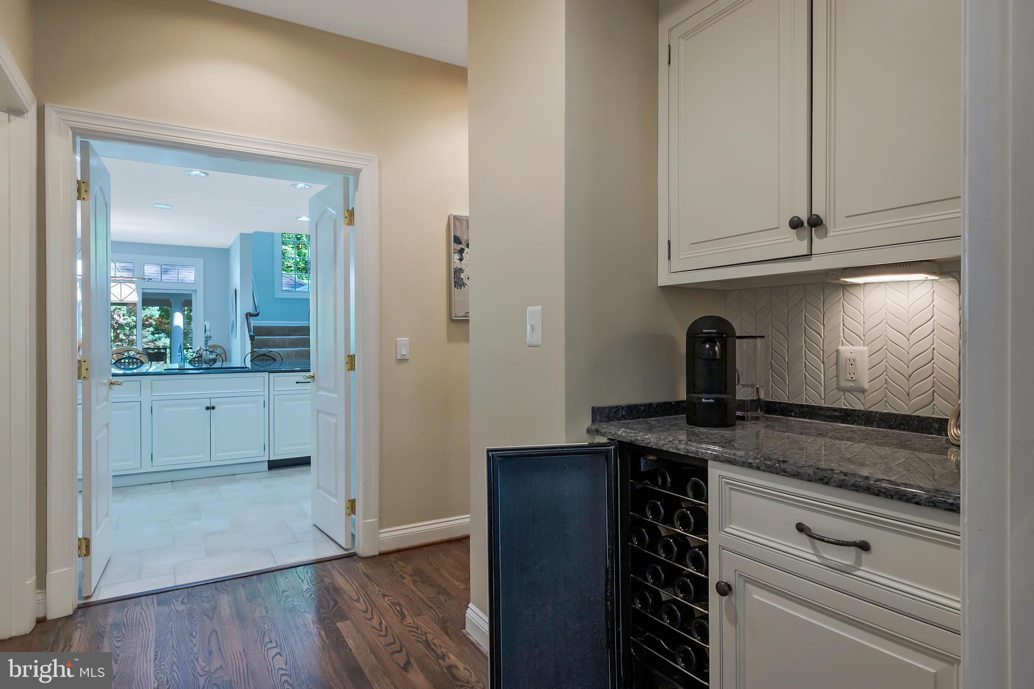 201 Morning Cloak Row Edgewater, MD 21037 - Photo 23 of 75 Butlers pantry w/ wine refrigerator/new backsplash