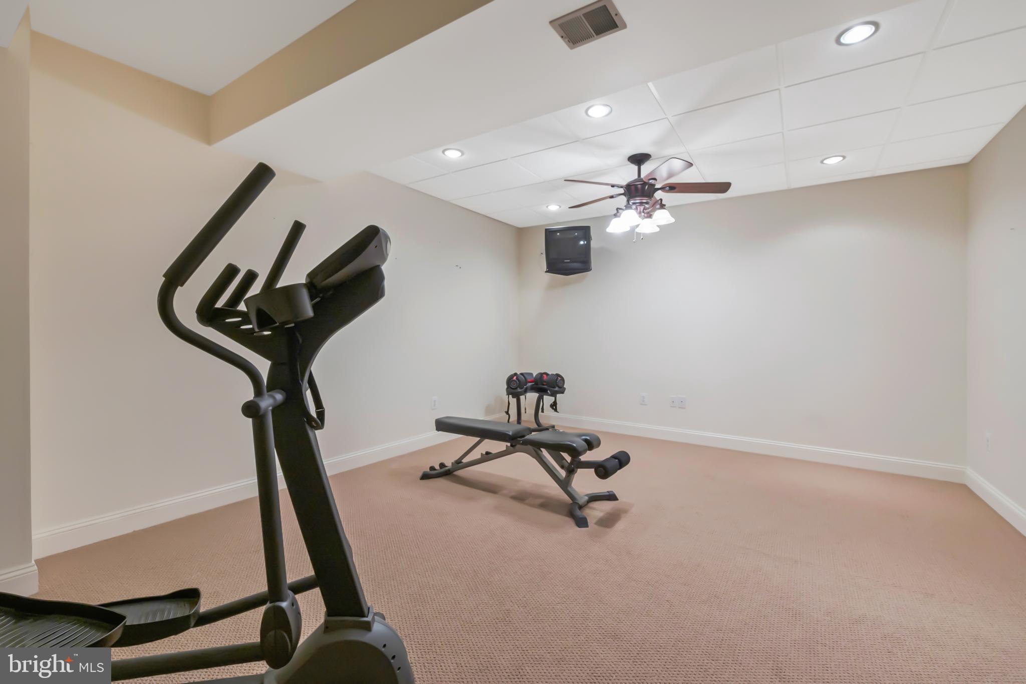 201 Morning Cloak Row Edgewater, MD 21037 - Photo 35 of 75 Lower level gym or use as a bedroom