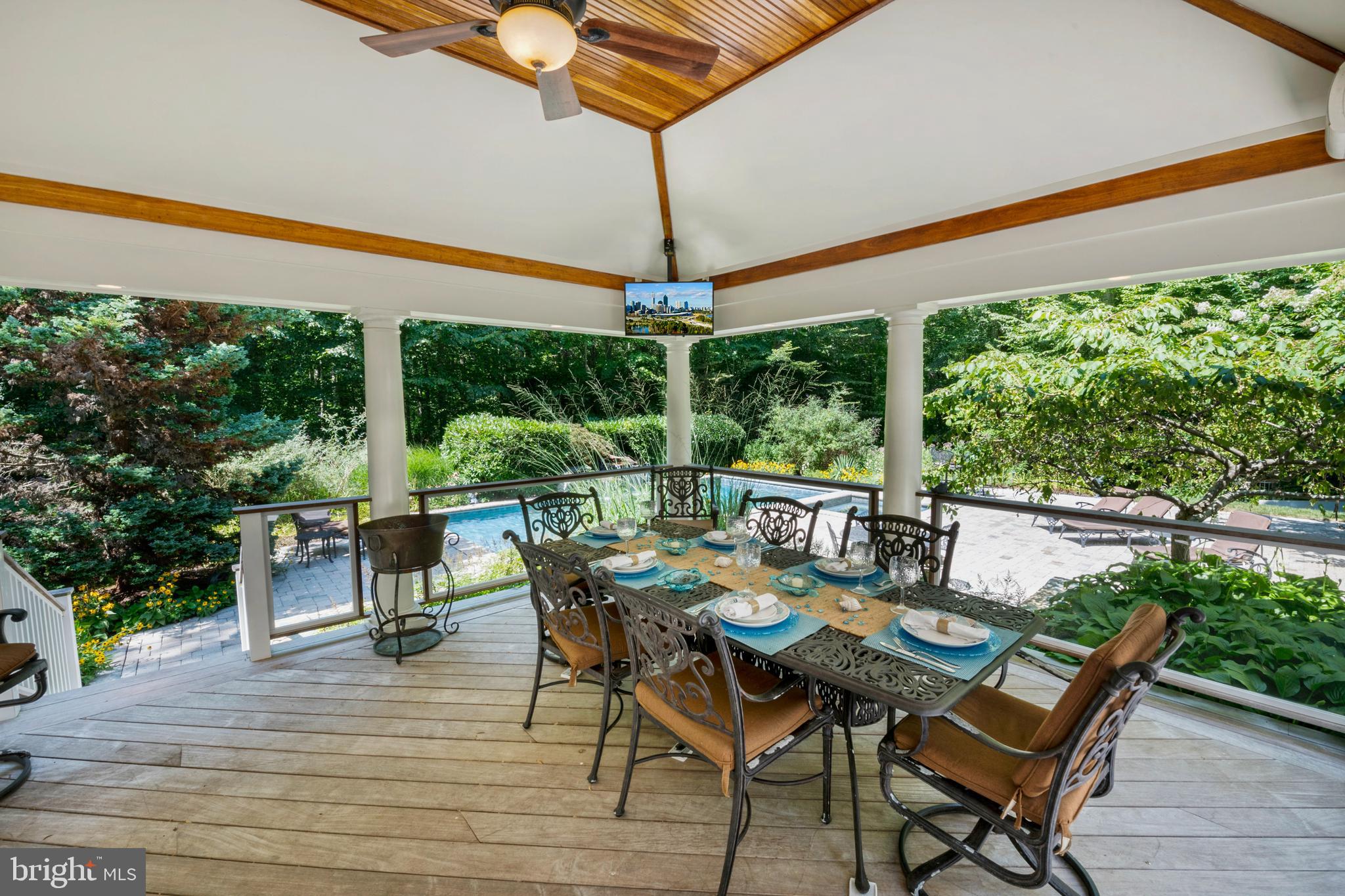 201 Morning Cloak Row Edgewater, MD 21037 - Photo 62 of 75 Dining al fresco overlooking the pool