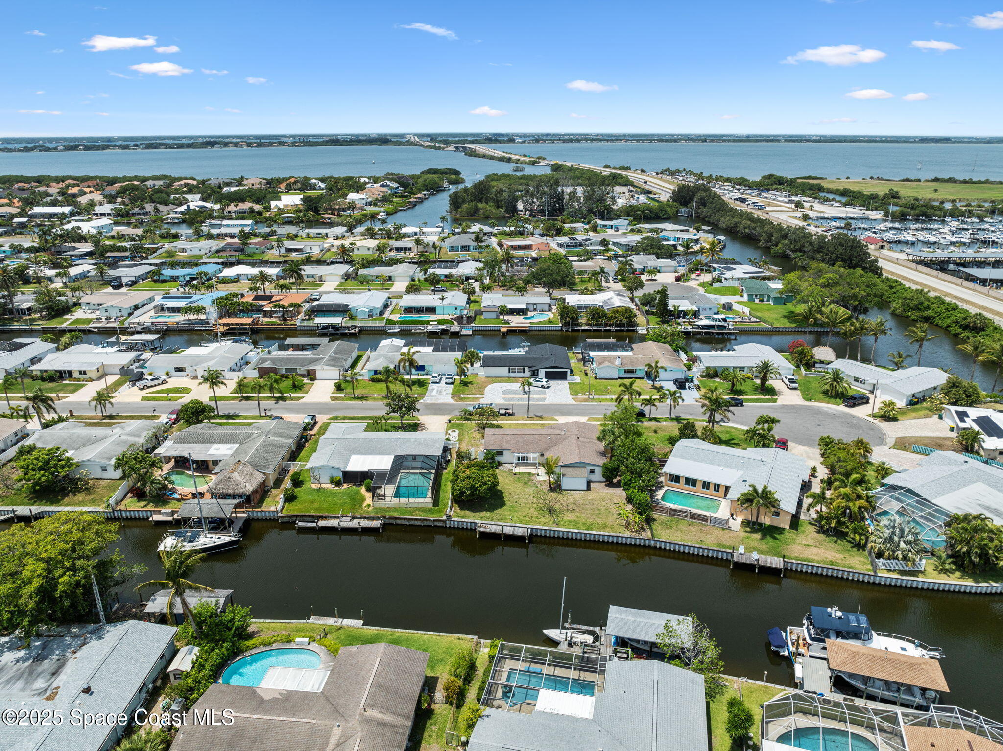 437 Eagle Drive Satellite Beach, FL 32937 - Photo 3 of 30 an aerial view of a city