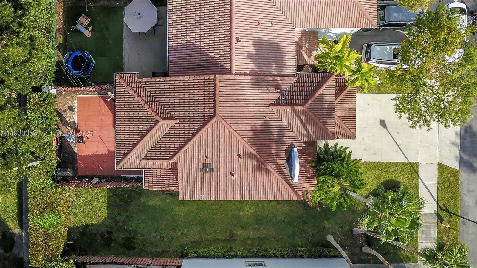 846 Southwest 148th Place Miami, FL 33194 - Photo 29 of 32 an aerial view of a house