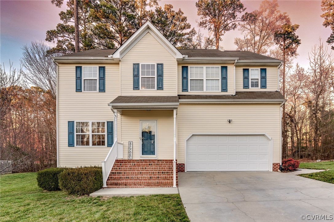 14742 Clover Ridge Lane Chesterfield, VA 23832 - Photo 25 of 26 Open floor plan with 4 large bedrooms and NO CARPE