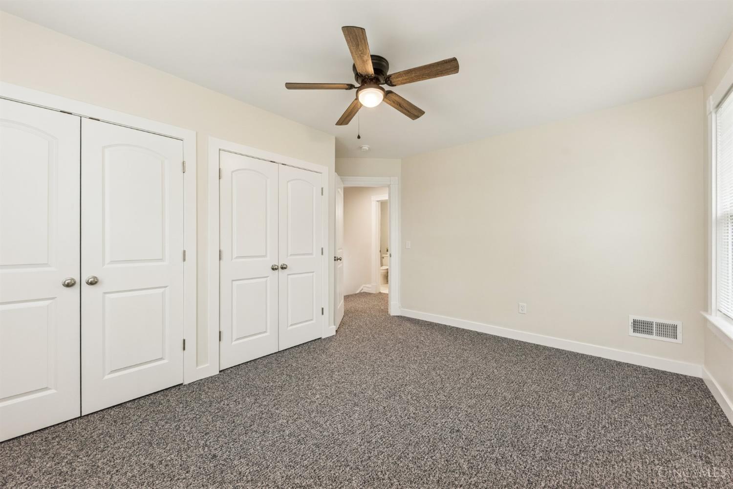6124 Roe Street Cincinnati, OH 45227 - Photo 30 of 61 Bedroom #2 includes Wall of Closets!