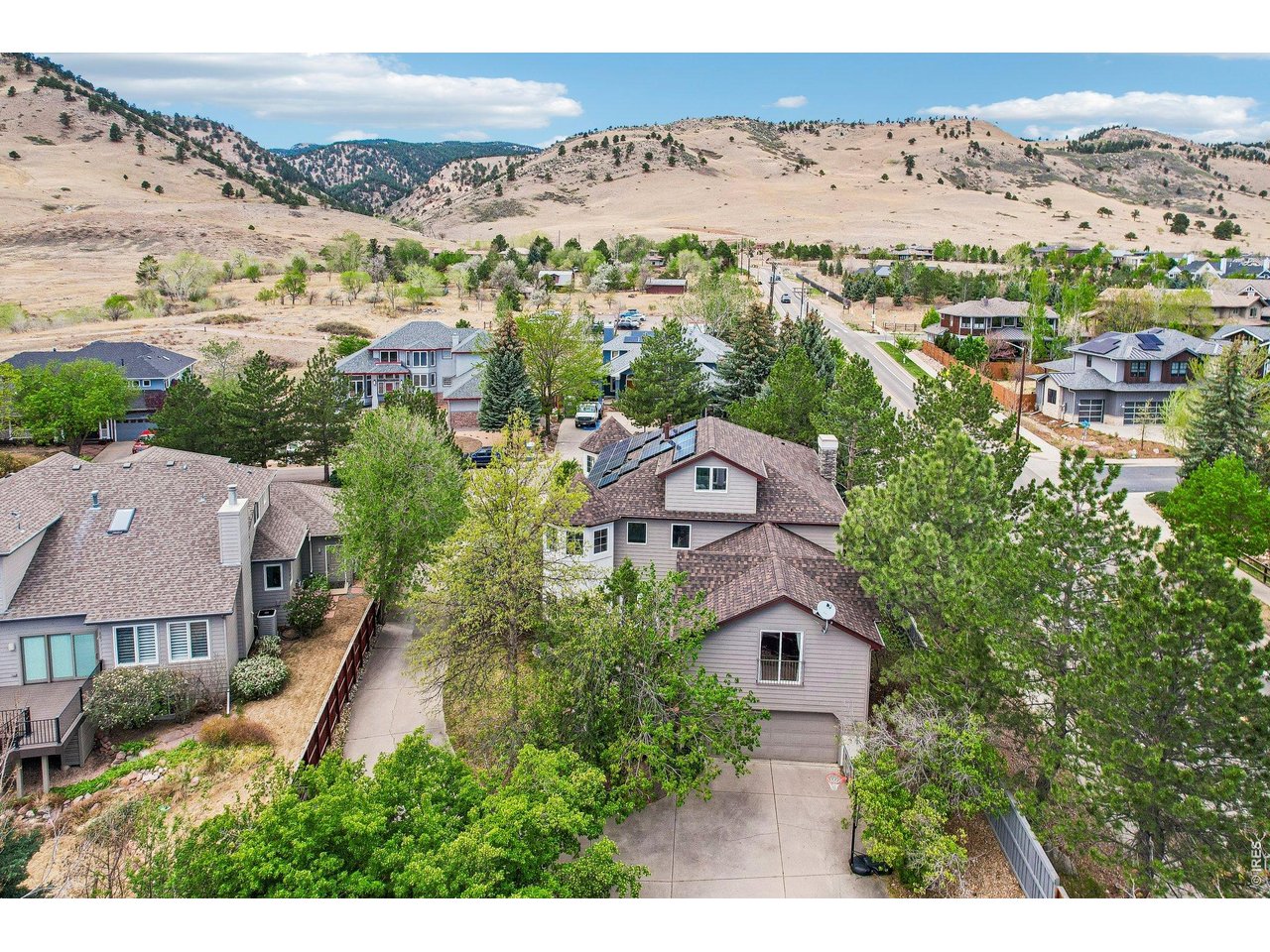 4818 6th Street Boulder, CO 80304 - Photo 47 of 49 Aerial Back