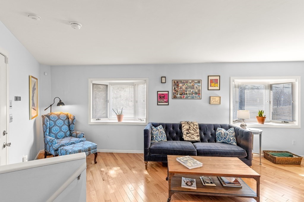 4873 Washington Street, Unit 1 Boston, MA 02132 - Photo 6 of 25 a living room with furniture and a window