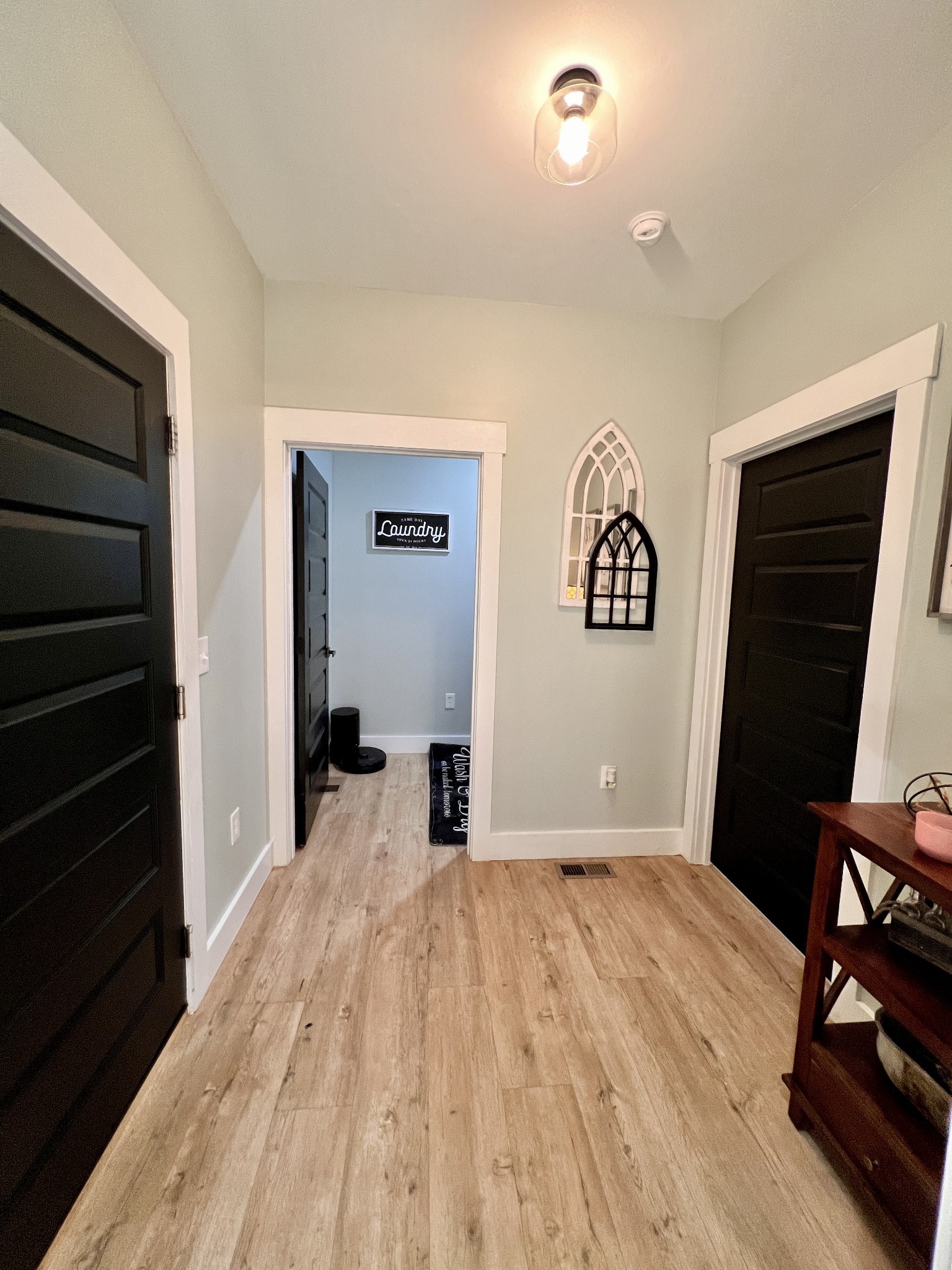 859 Lucas Road Dickson, TN 37055 - Photo 32 of 63 a bedroom with a bed and a large mirror on the dresser