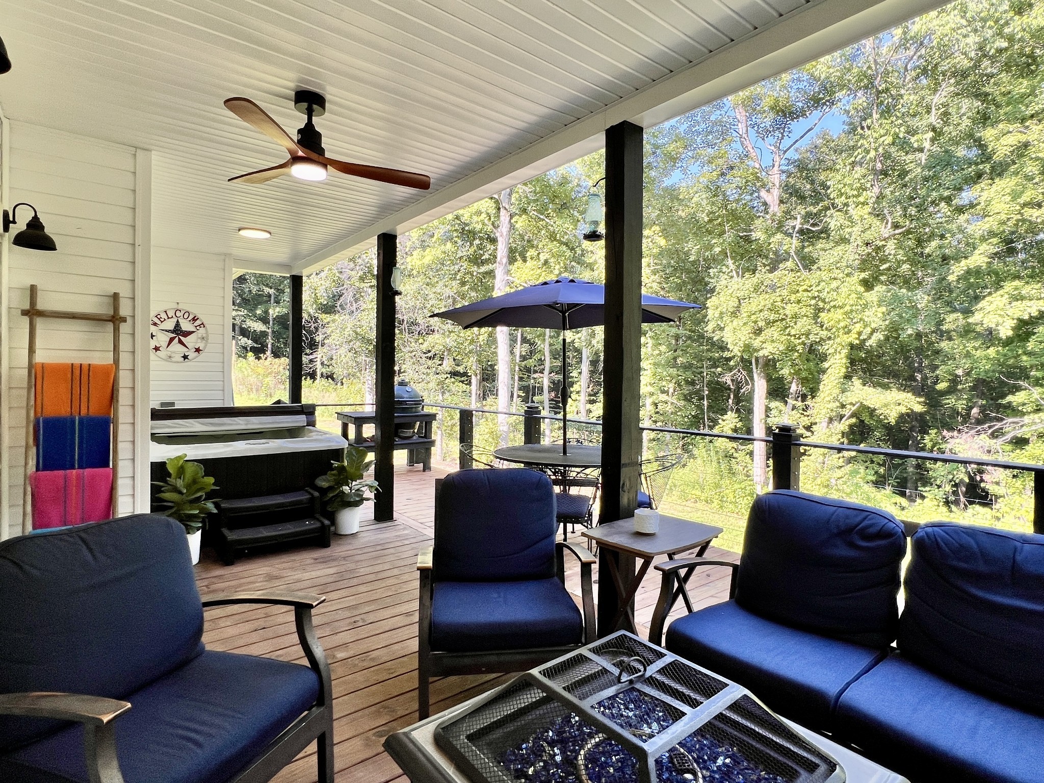 859 Lucas Road Dickson, TN 37055 - Photo 46 of 63 a living room with furniture and a large window