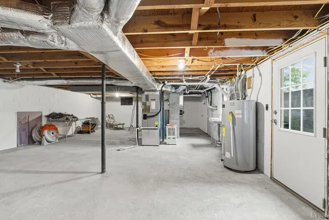 a view of a car garage