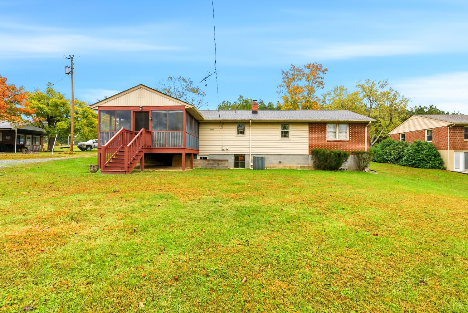 1760 Wickliffe Road Brookneal, VA 24528 - Photo 33 of 40 a view of a house with a yard