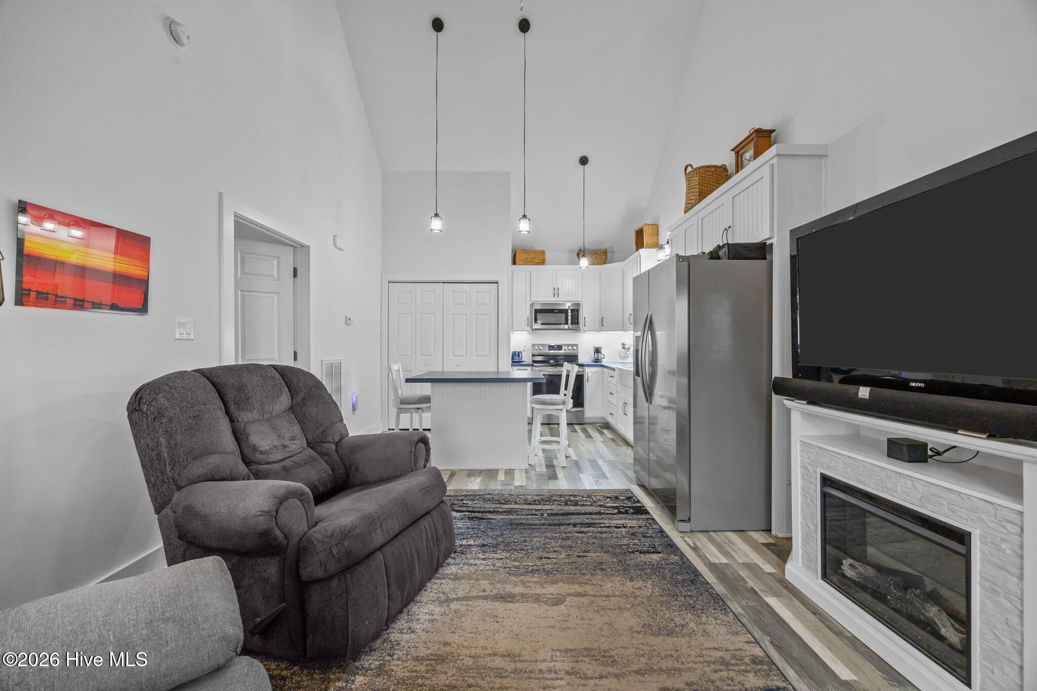 431 Chambers Point Road Belhaven, NC 27810 - Photo 22 of 47 Open concept living room & kitchen