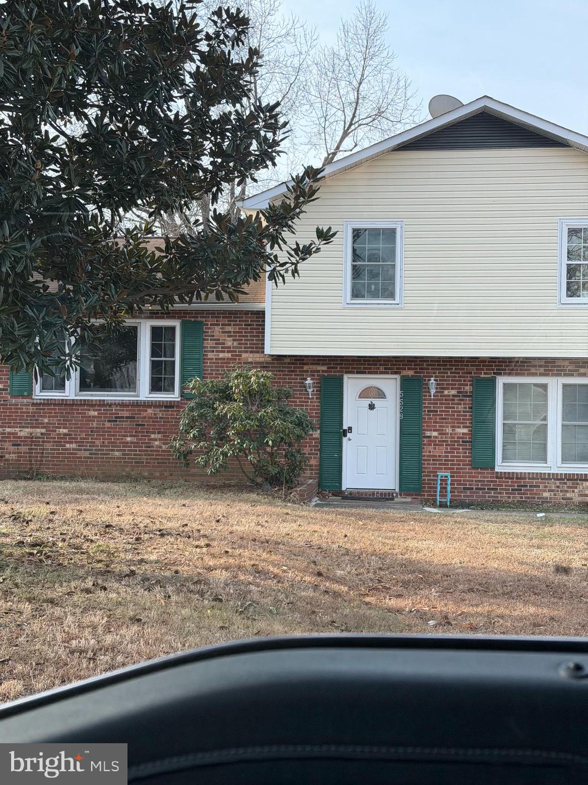 a view of a house with a outdoor space
