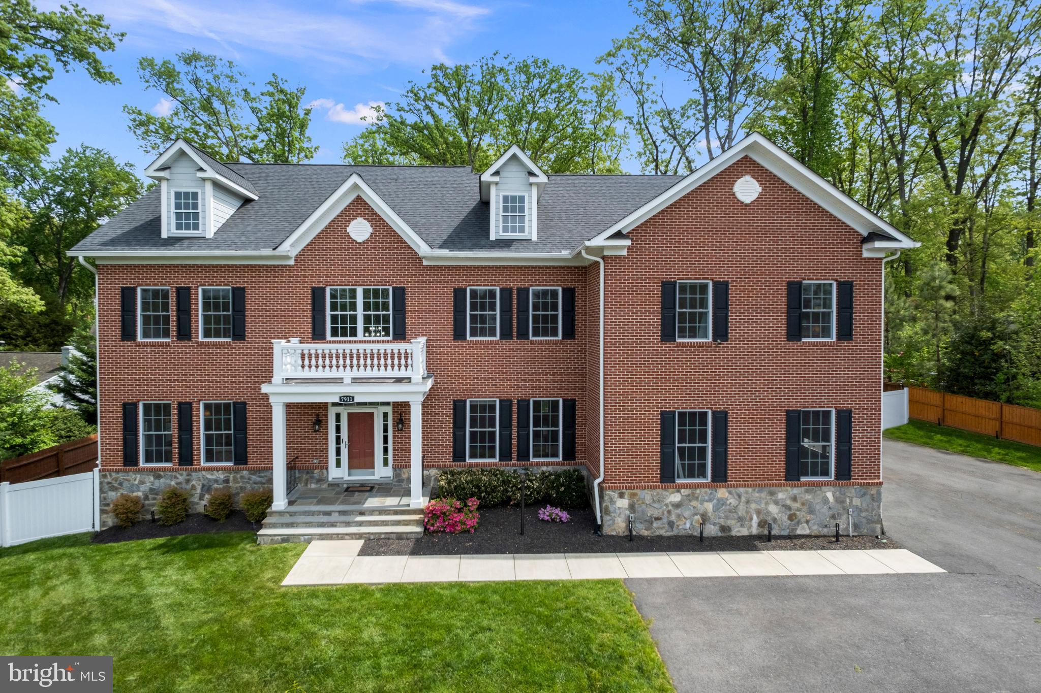 7911 Fort Hunt Road Alexandria, VA 22308 - Photo 1 of 71 Stately brick/stone-fronted colonial in Fort Hunt