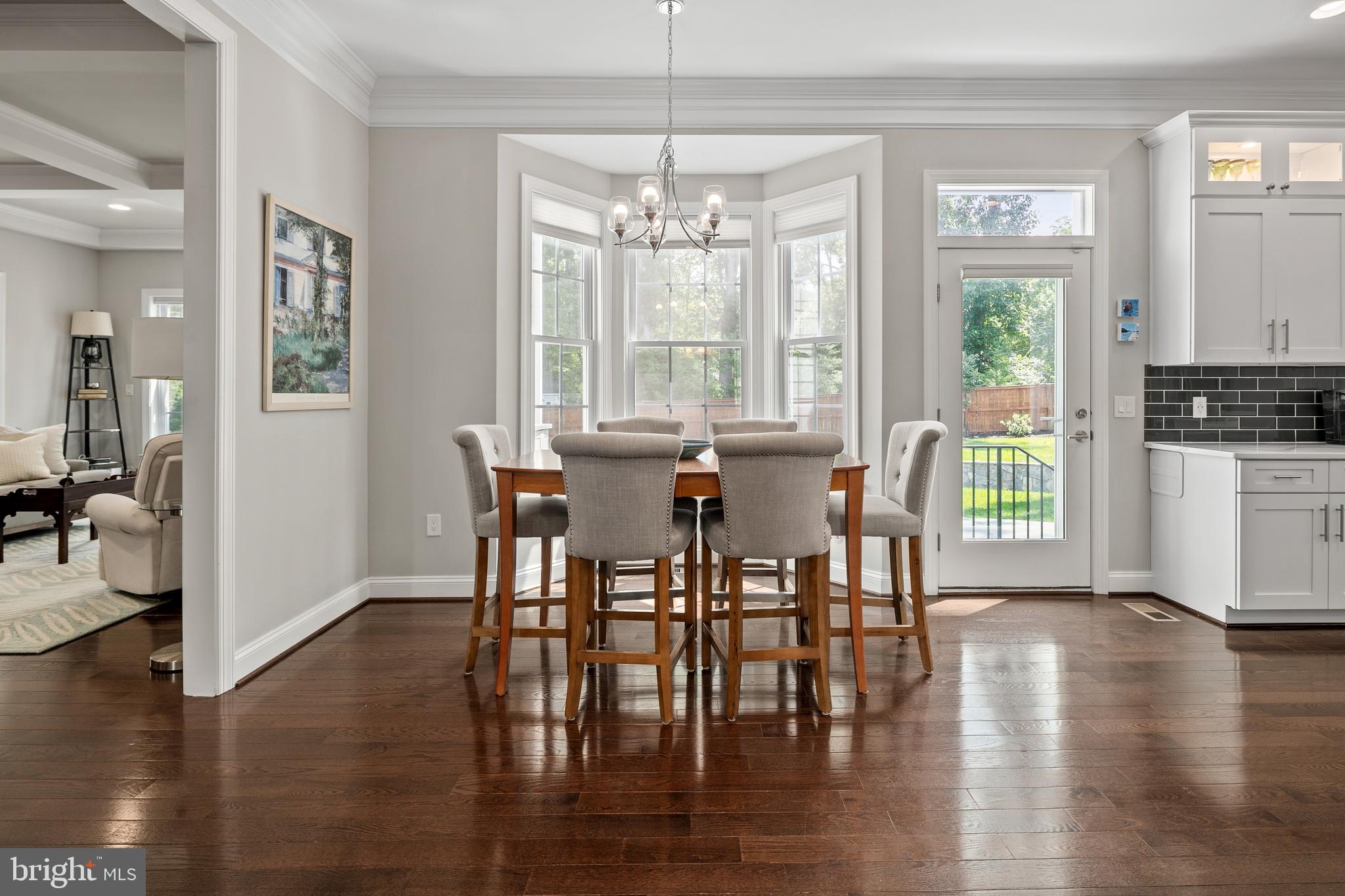 7911 Fort Hunt Road Alexandria, VA 22308 - Photo 23 of 71 breakfast nook overlooks private back yard