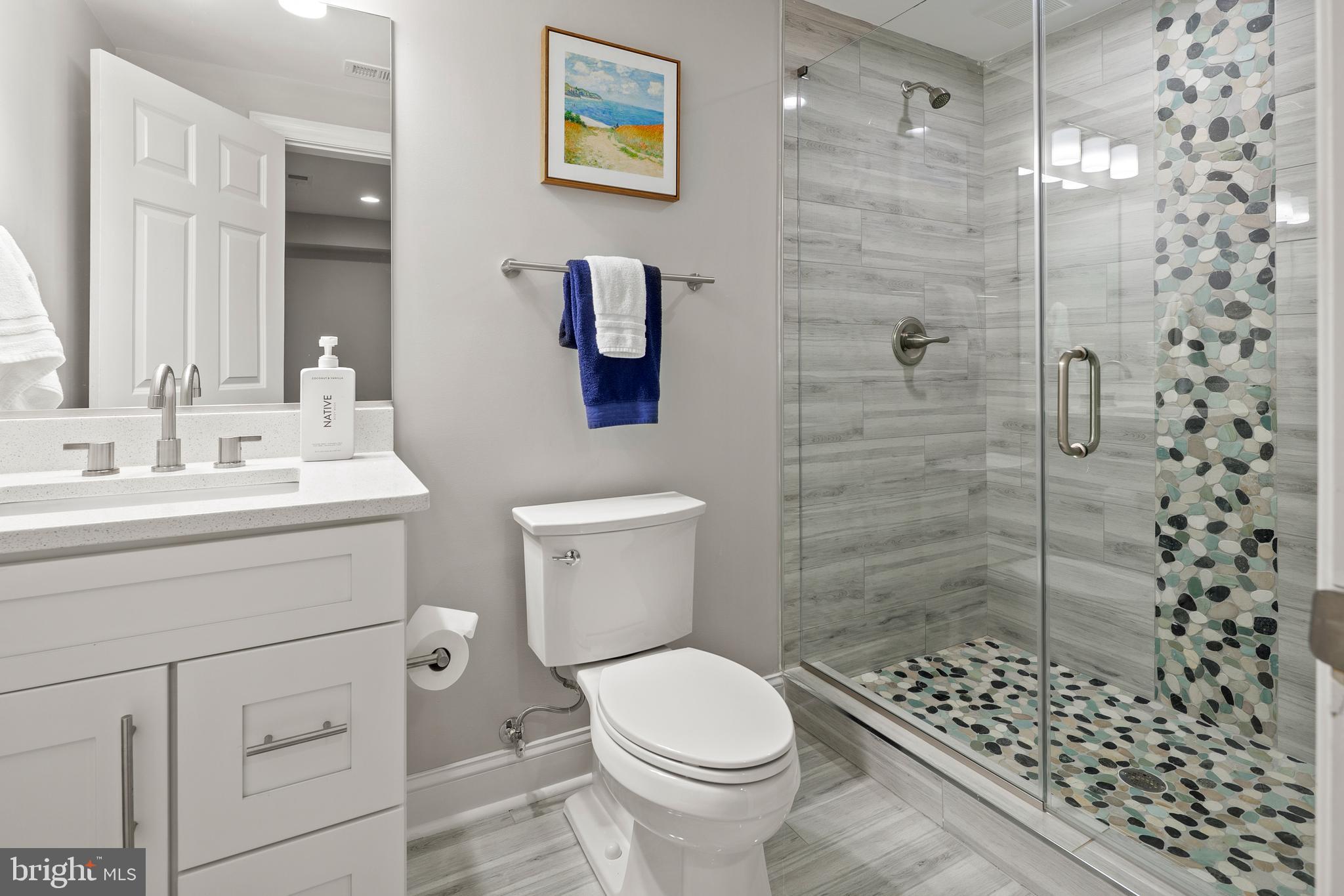 7911 Fort Hunt Road Alexandria, VA 22308 - Photo 66 of 71 LL 2nd full bath, en suite w/BR 2
