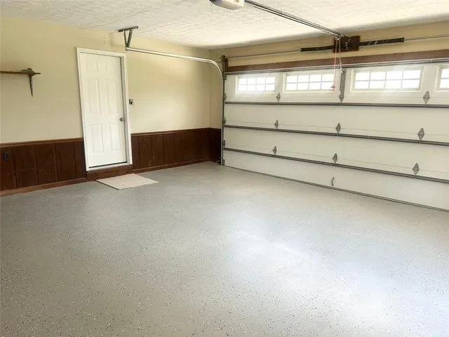 a view of outdoor space with wooden floor and yard