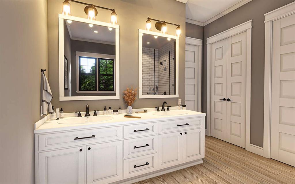 3451 Thatcher Tbd County Road Paradise, TX 76073 - Photo 13 of 20 Double sinks for convenience & a walk-in shower!