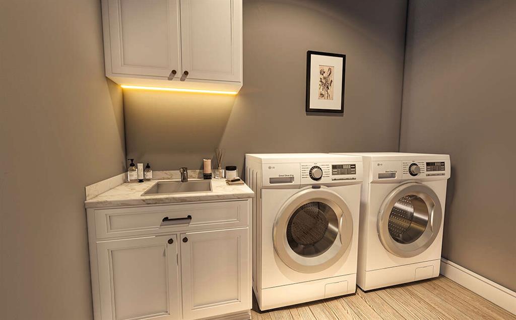 3451 Thatcher Tbd County Road Paradise, TX 76073 - Photo 16 of 20 Handy counter space in a dedicated utility room with plenty of cabinet storage.