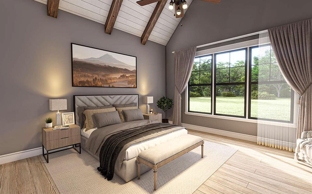 3451 Thatcher Tbd County Road Paradise, TX 76073 - Photo 4 of 20 Master bedroom with optional barn door to the master bath.