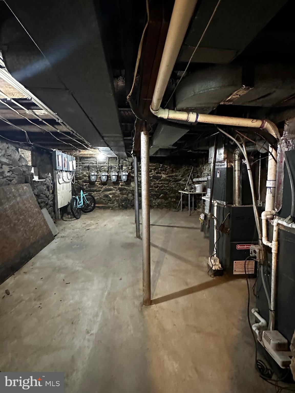 214 10th Street Laurel, MD 20707 - Photo 108 of 118 a view of a garage with gym equipment