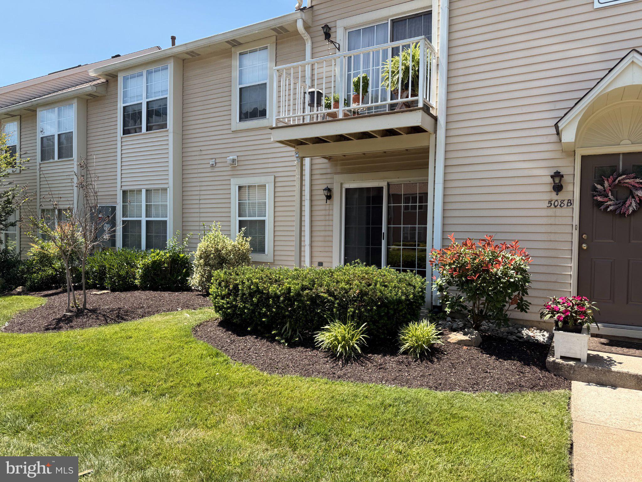 507 A Ralston Drive Mount Laurel, NJ 08054 - Photo 3 of 11 Charming exterior with lush landscaping.