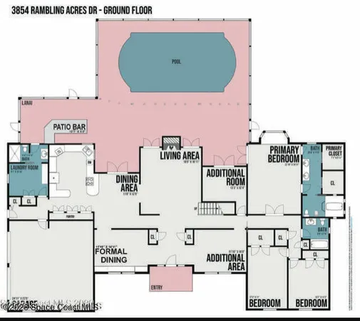 $899,500 | 3854 Rambling Acres Drive, Titusville, FL 32796