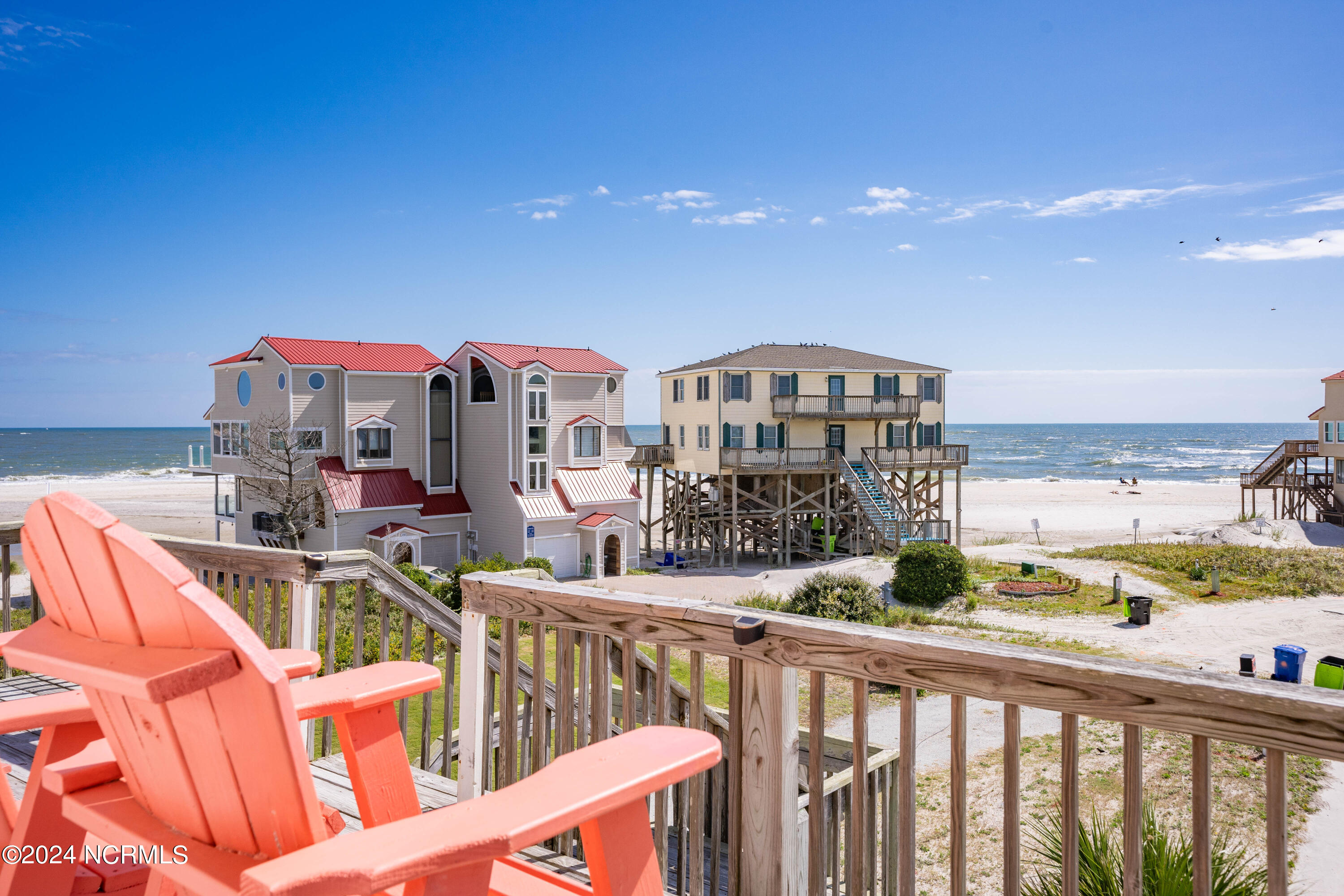 View from your upper wrap around deck