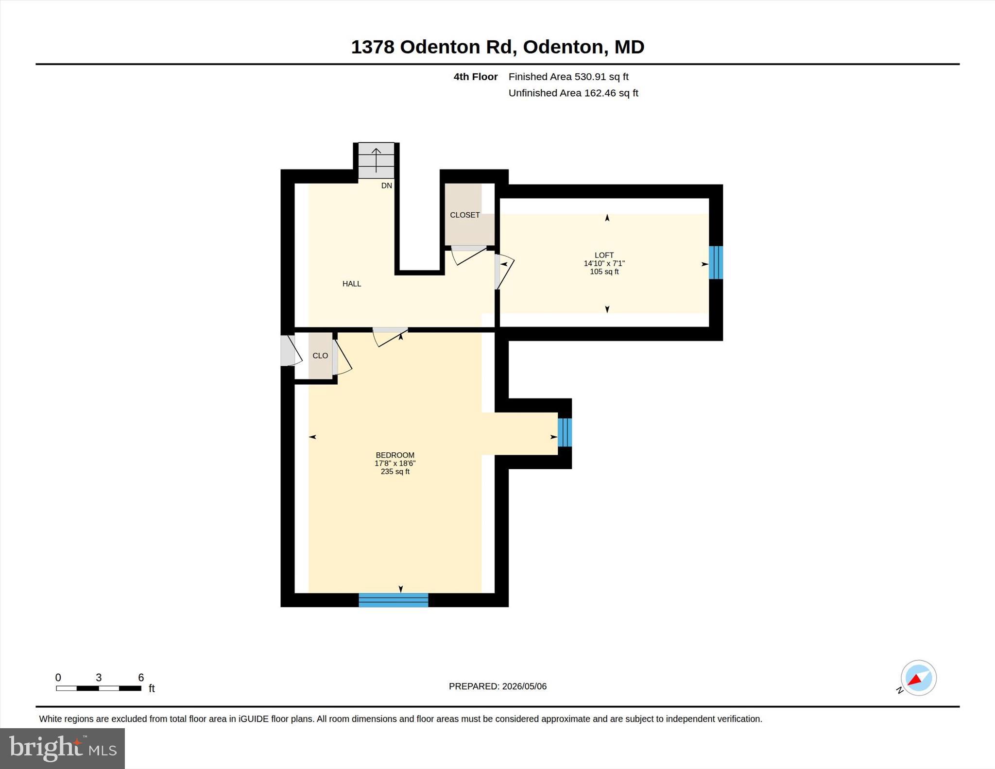 1378 Odenton Road Odenton, MD 21113 - Photo 54 of 56 4th Floor - floor plan