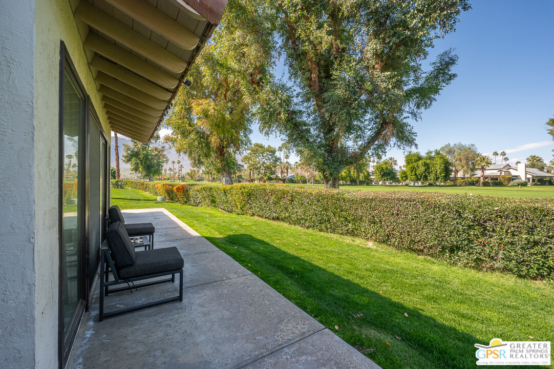 6000 East Driver Road Palm Springs, CA 92264 - Photo 7 of 40 a view of a garden with lake view