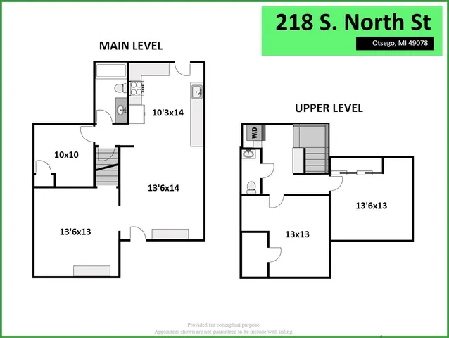 $216,000 | 218 South North Street, Otsego, MI 49078