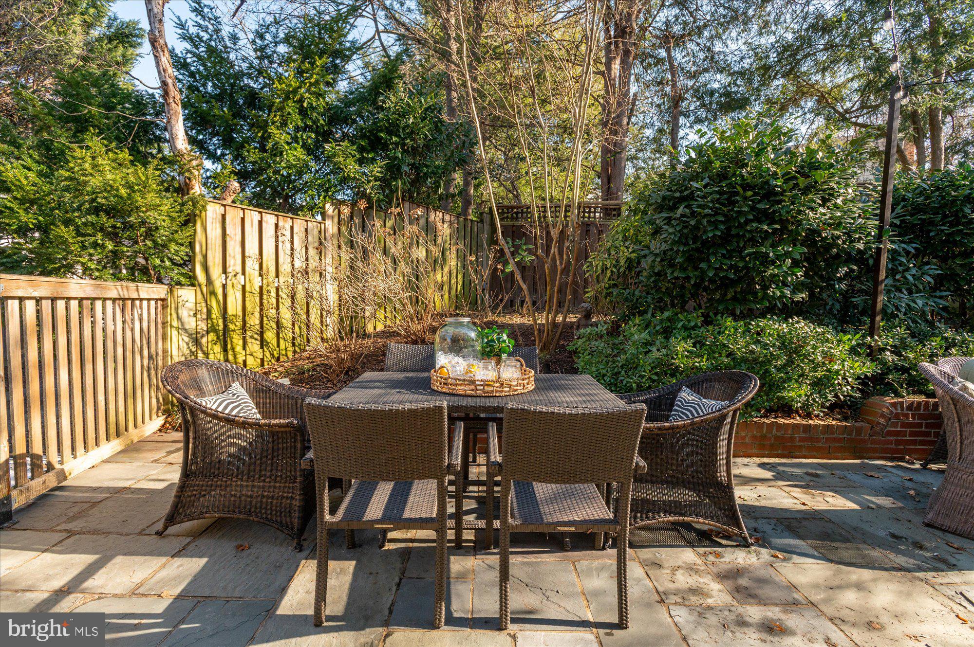4221 Fordham Road Northwest Washington, DC 20016 - Photo 18 of 36 Outdoor Terrace perfect for entertaining