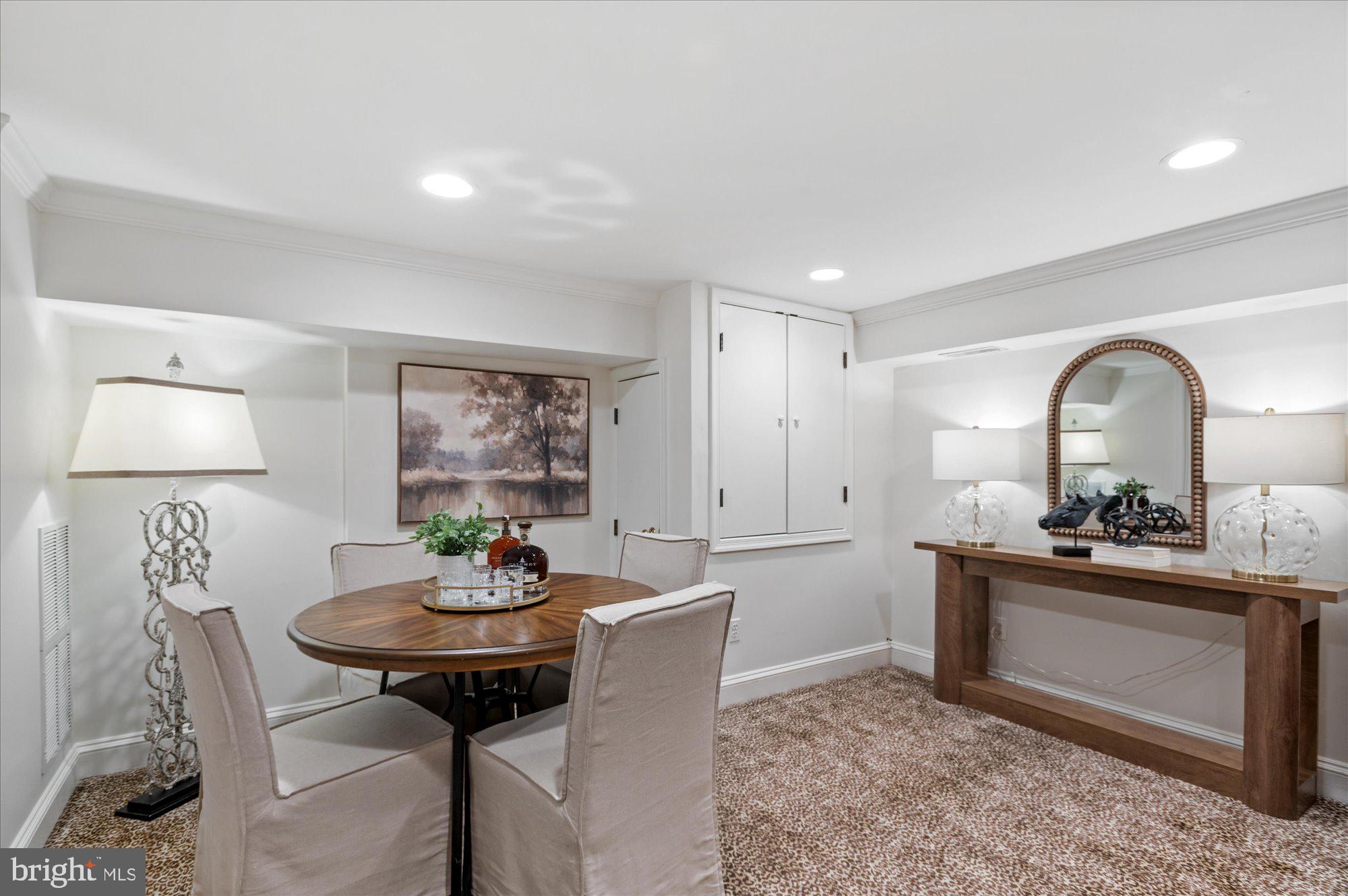 4221 Fordham Road Northwest Washington, DC 20016 - Photo 31 of 36 Lower Level - perfect for game night!
