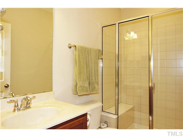518 Powers Ferry Road Cary, NC 27519 - Photo 14 of 25 First floor guest bathroom with walkin shower. Bathroom