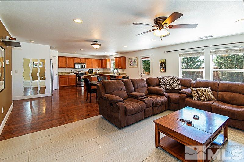 2916 Bryan Street Reno, NV 89503 - Photo 6 of 18 a living room with furniture kitchen view and a large window