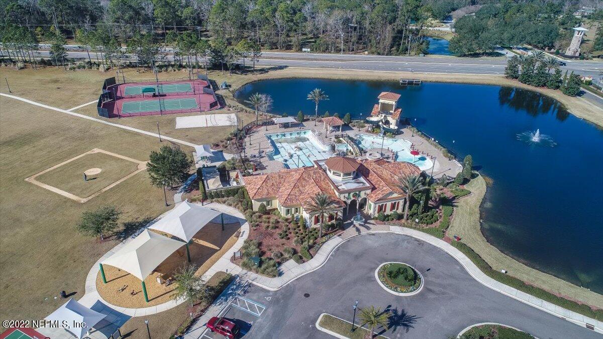 120 Toscana Lane St. Augustine, FL 32092 - Photo 25 of 29 an aerial view of a house with swimming pool